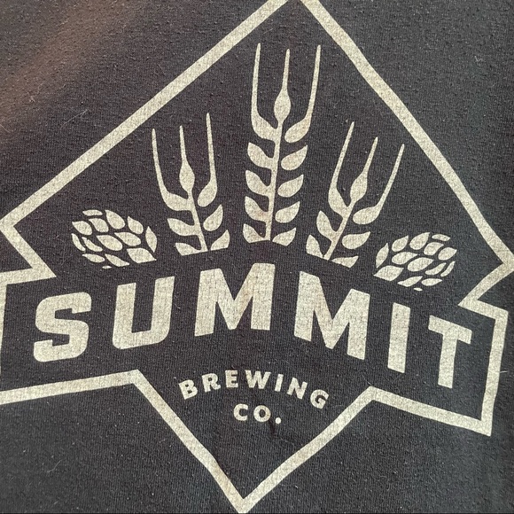 Summit beer shirt black mens - Picture 2 of 4
